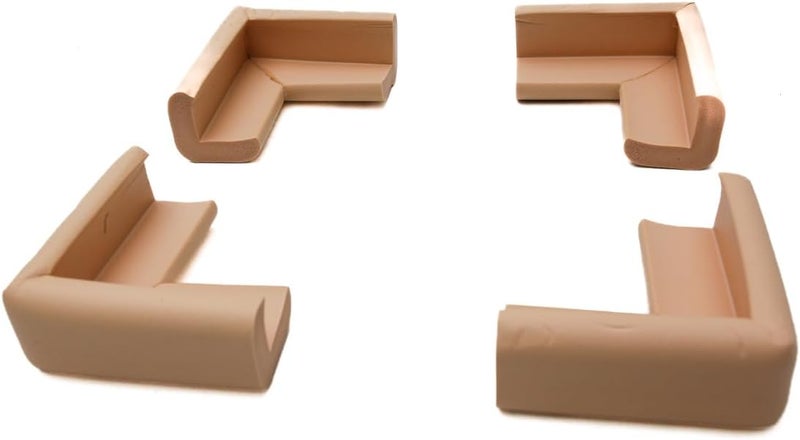 Daiso Impact Resistant Corner Cushion - Beige (1.37in x 2.75in) - Image 3